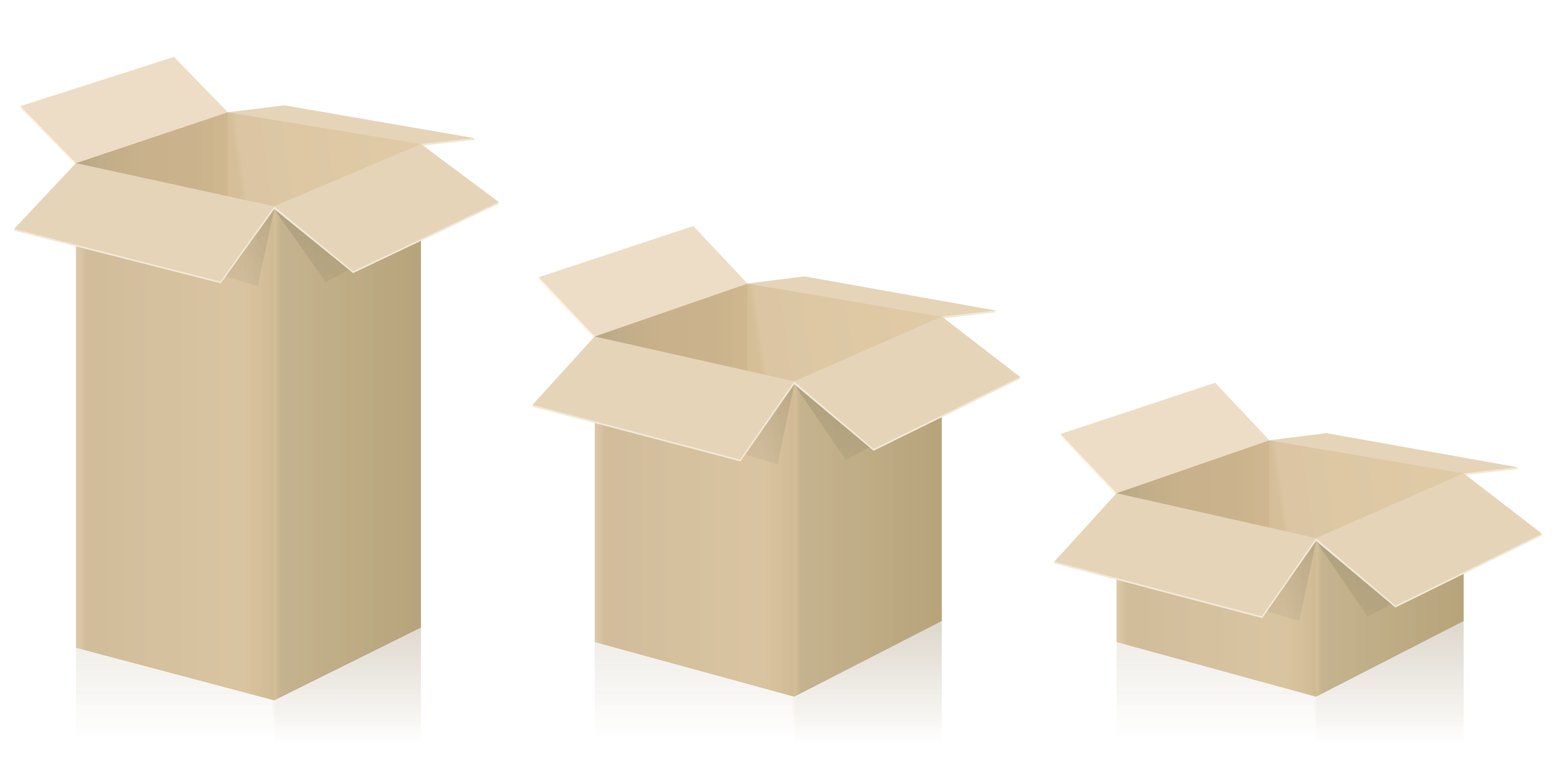 multiple box sizes